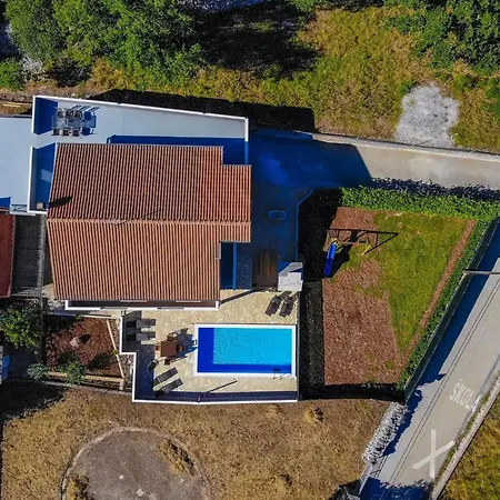 Hillside In With Pool, Terrace, And Stunning View Trogir